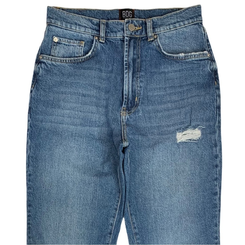 Urban Outfitters BDG High Waisted Comfort Stretch Flare Jean Indigo Size 28 - Picture 4 of 17